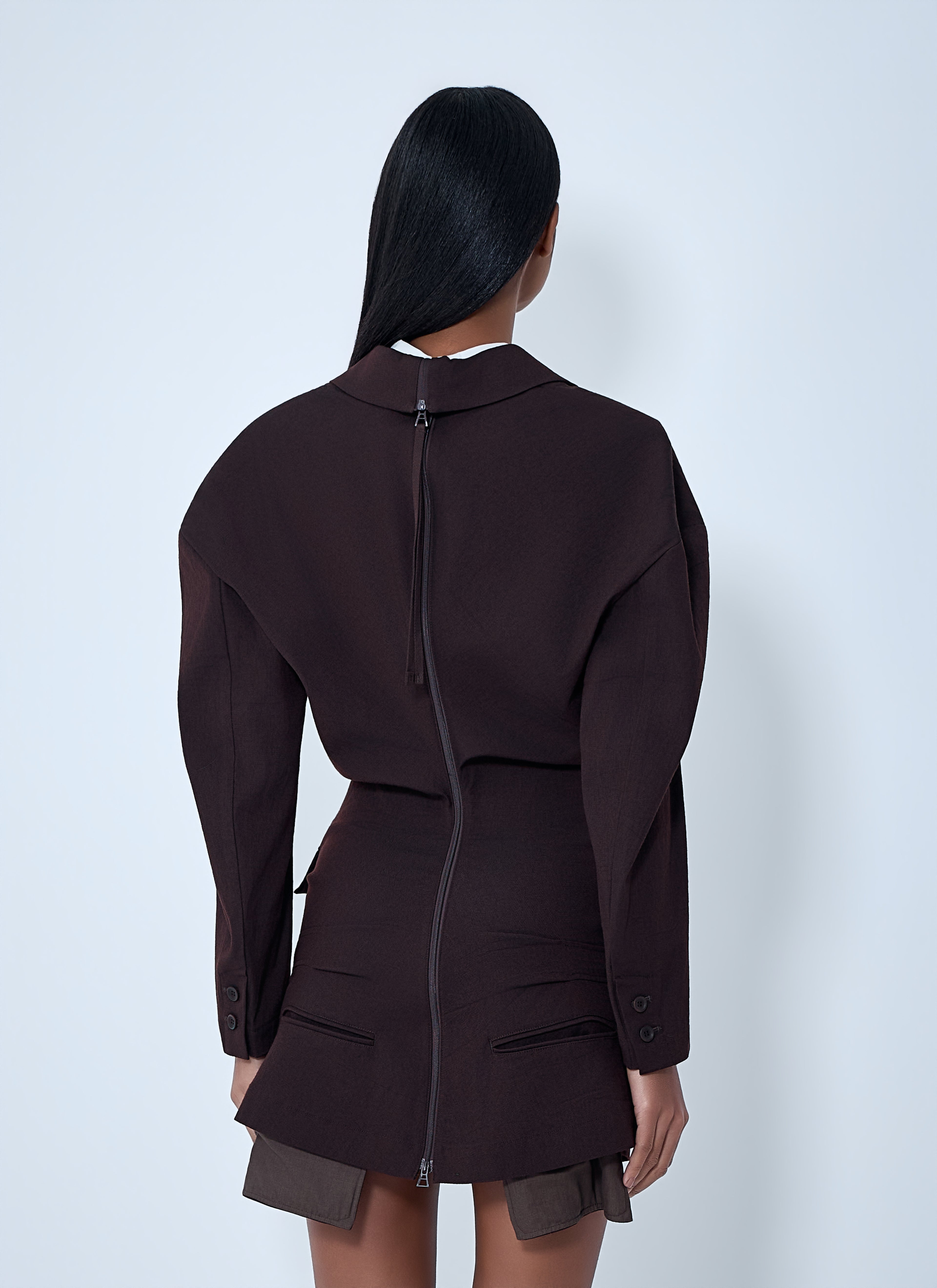 Tailored Blazer Mini Dress