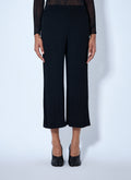 Hatching Pleats Pants