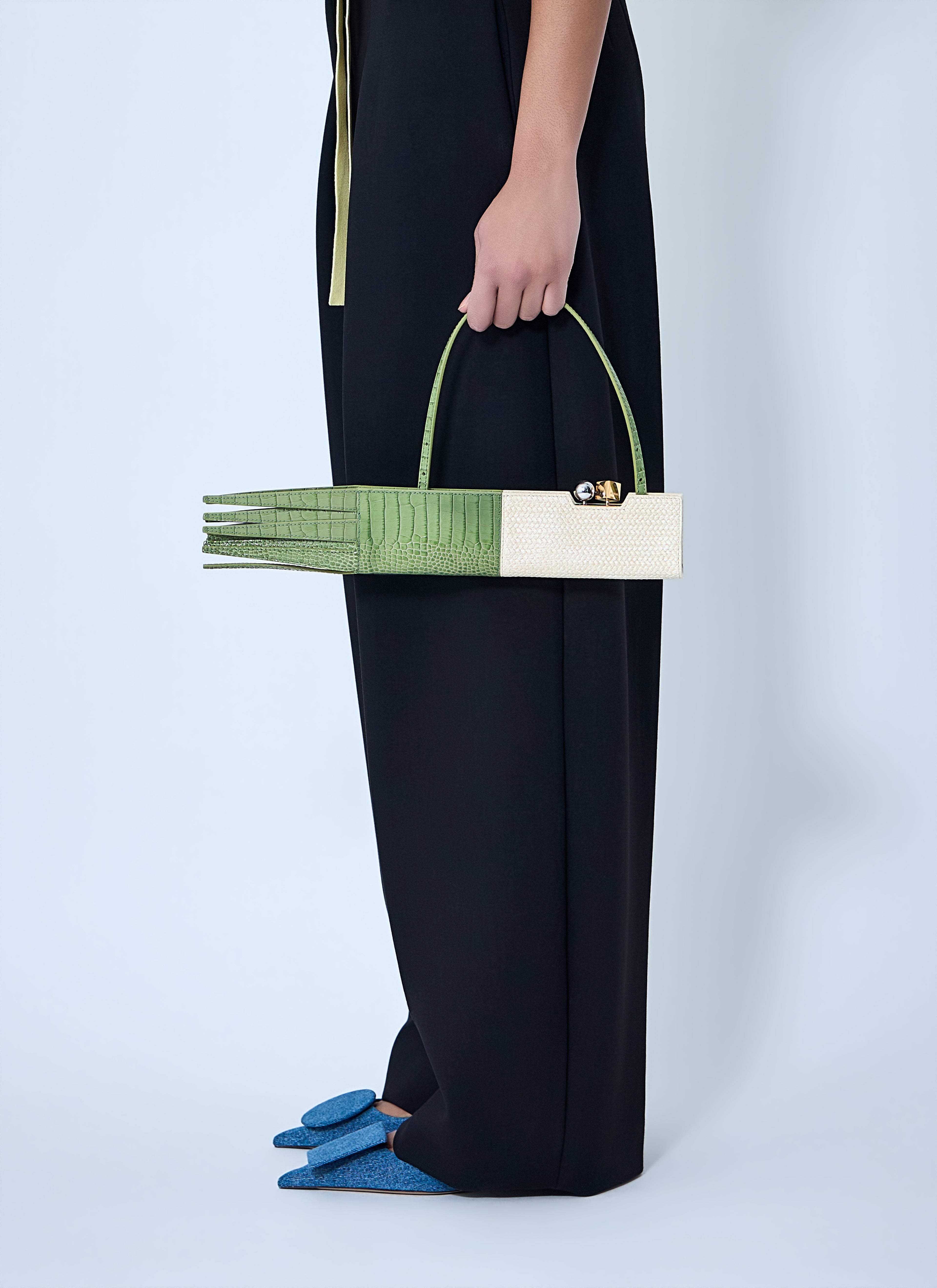 The Poireau Clutch Bag