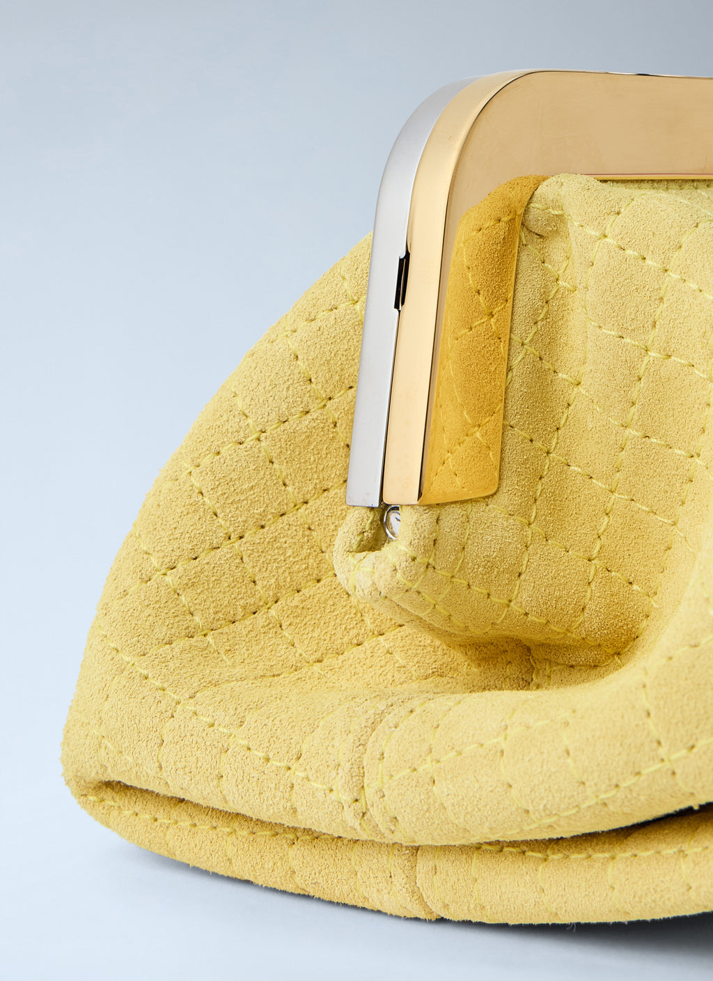 The Salon Maïs Leather Clutch Bag