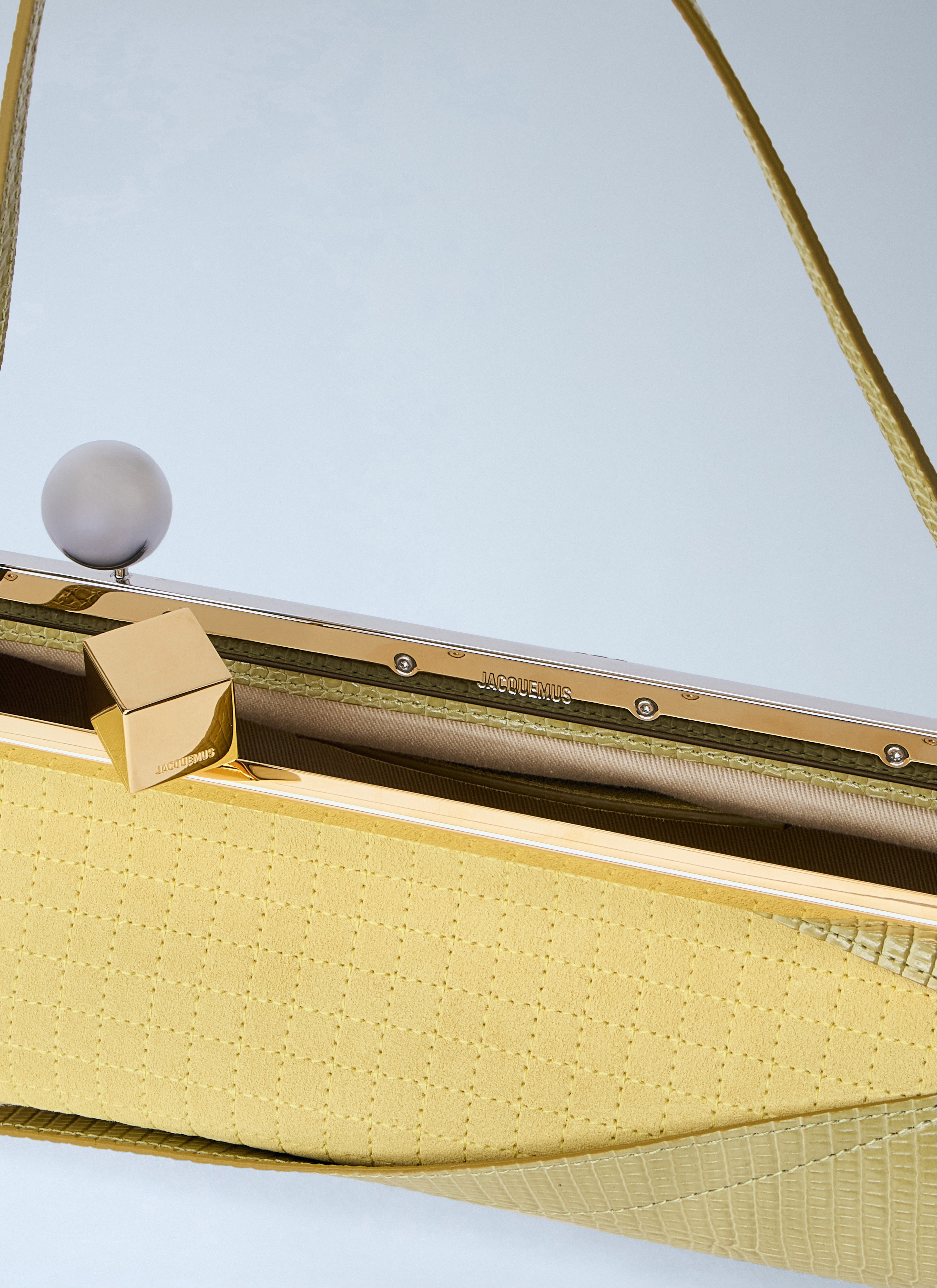 The Salon Maïs Leather Clutch Bag