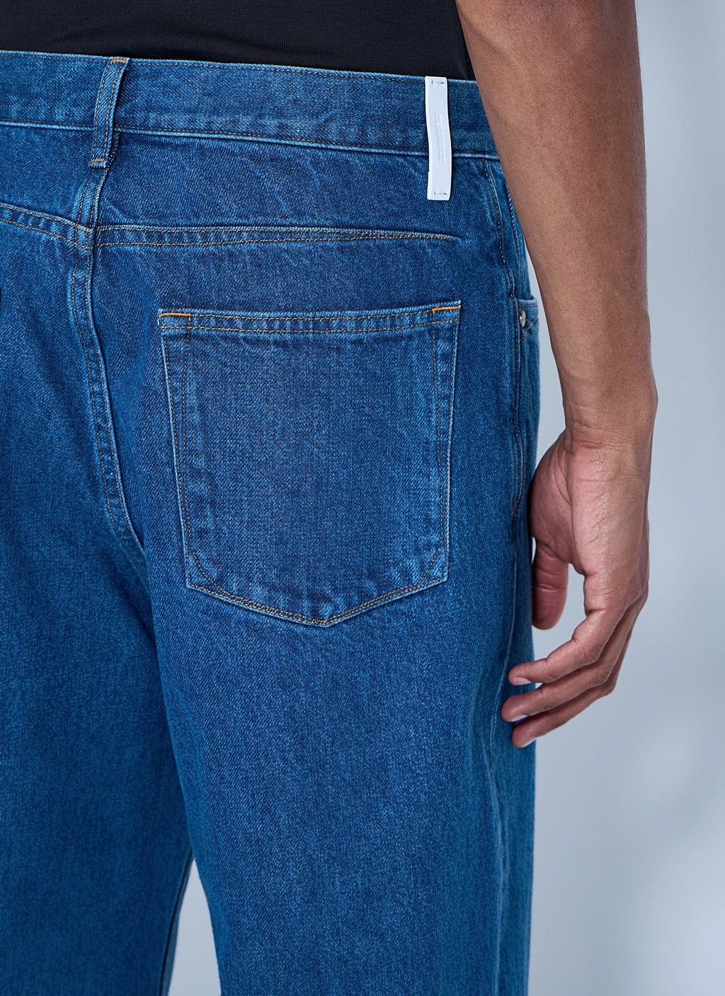 Wide-Leg Denim Jeans