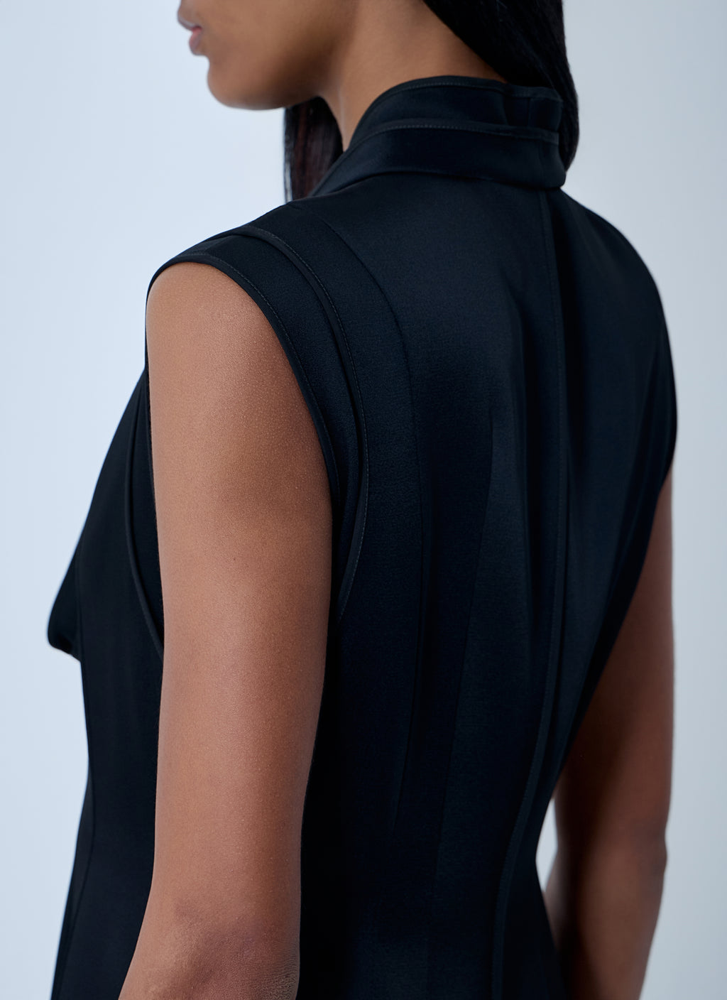 V-Neck Midi Dress