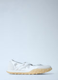 Satin Strap Slip-On Shoes