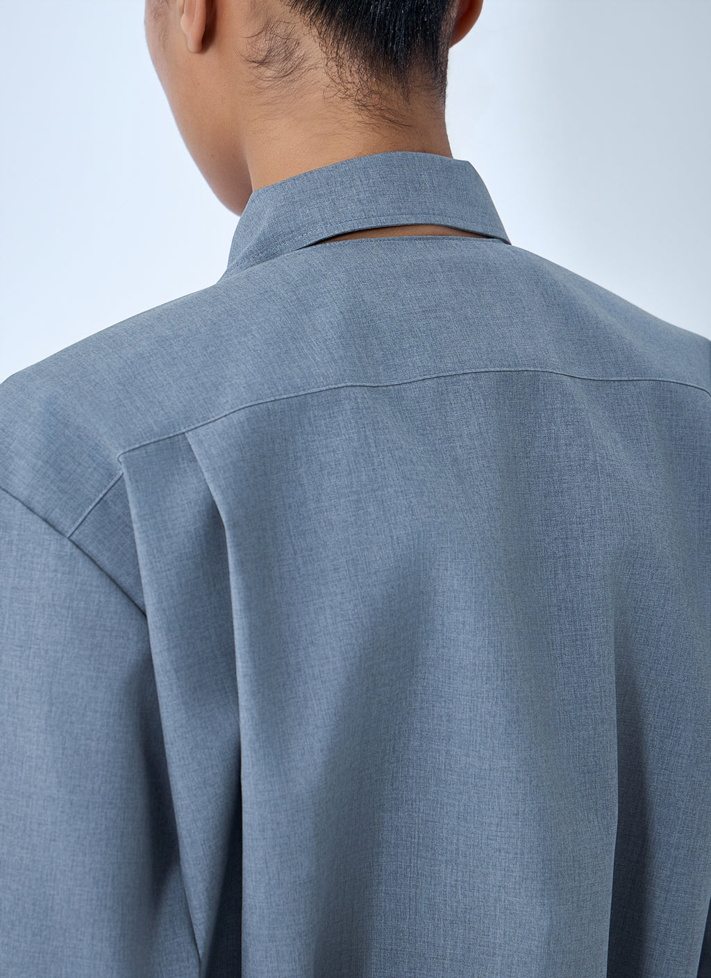 Cotton Poplin Cropped Shirt