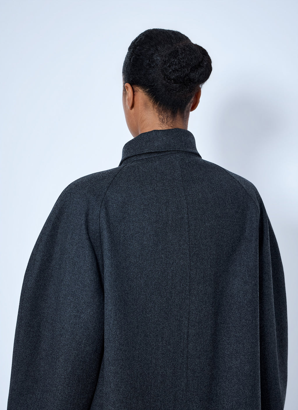 Single-Breasted Wool Coat