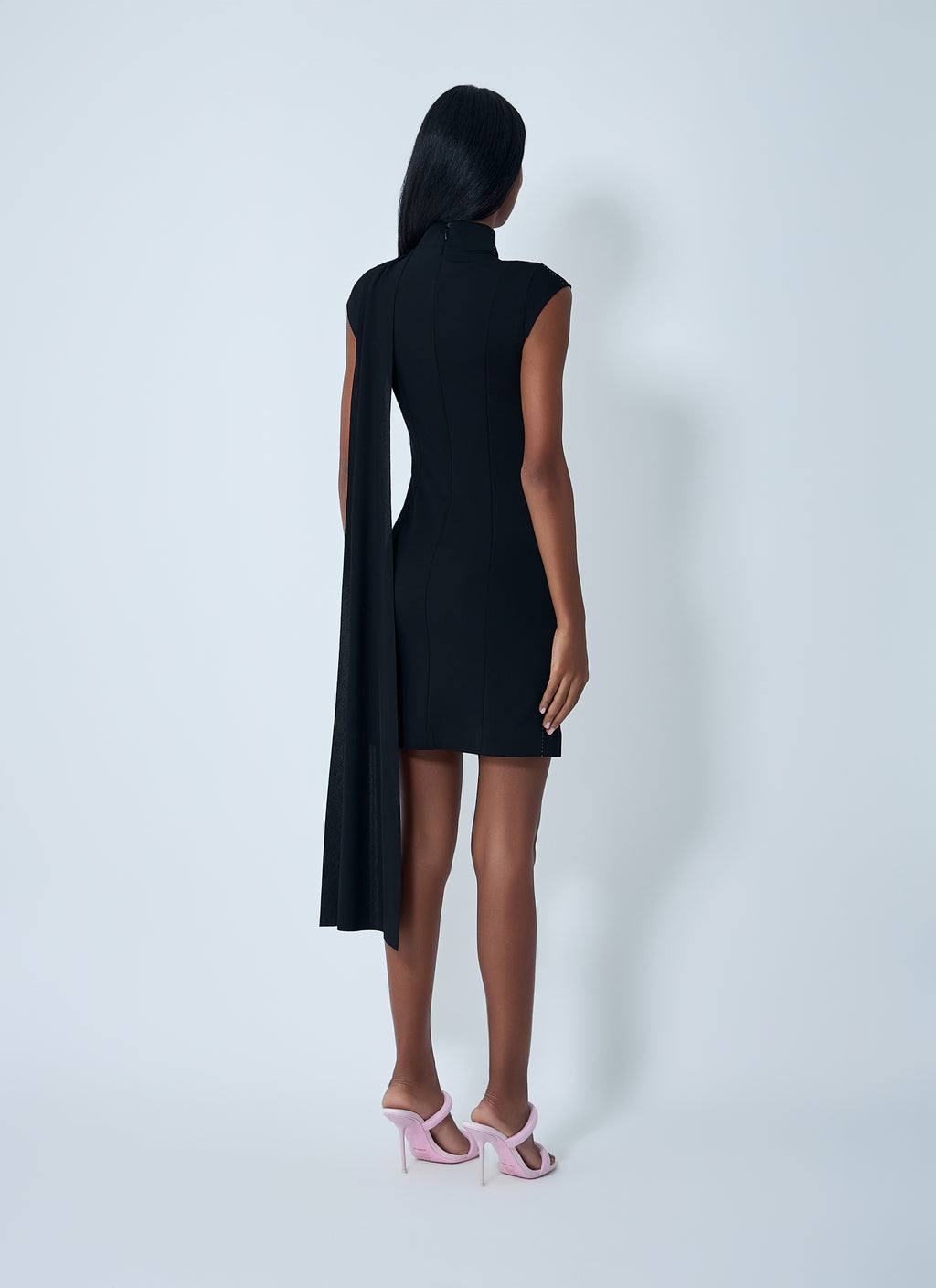 Viscose Mini Dress