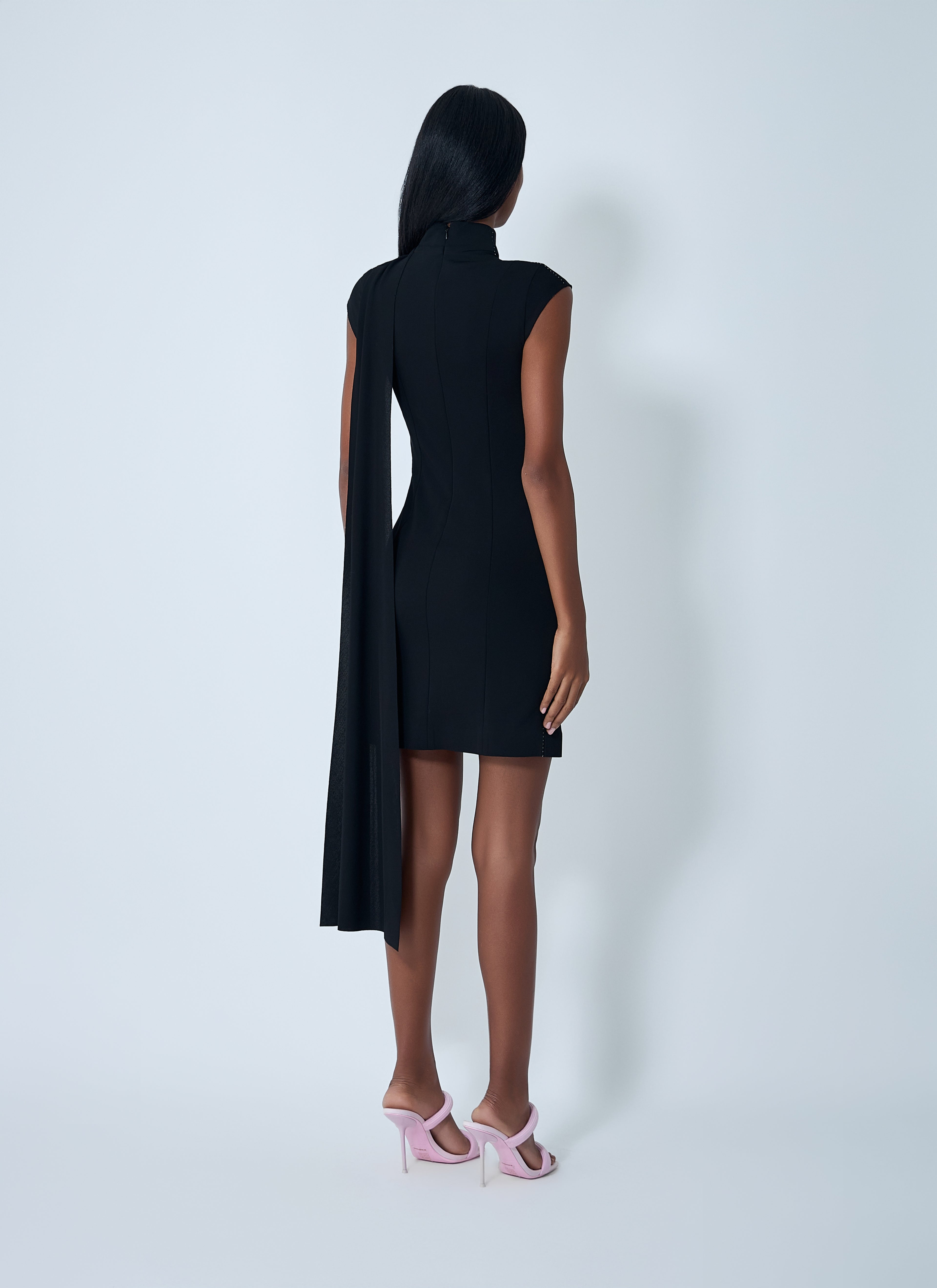Viscose Mini Dress