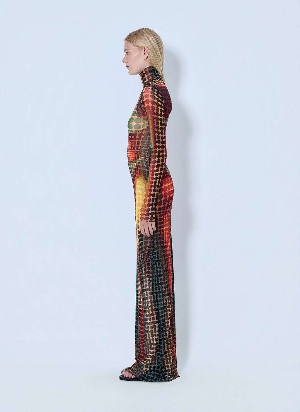 Re-Edition Long Dress High Neck