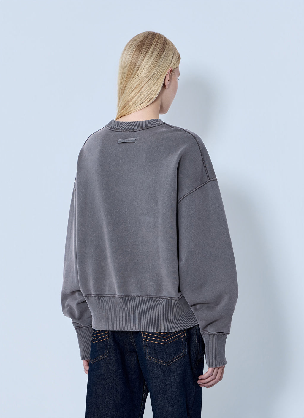 Fleece Embroidered Sweatshirt