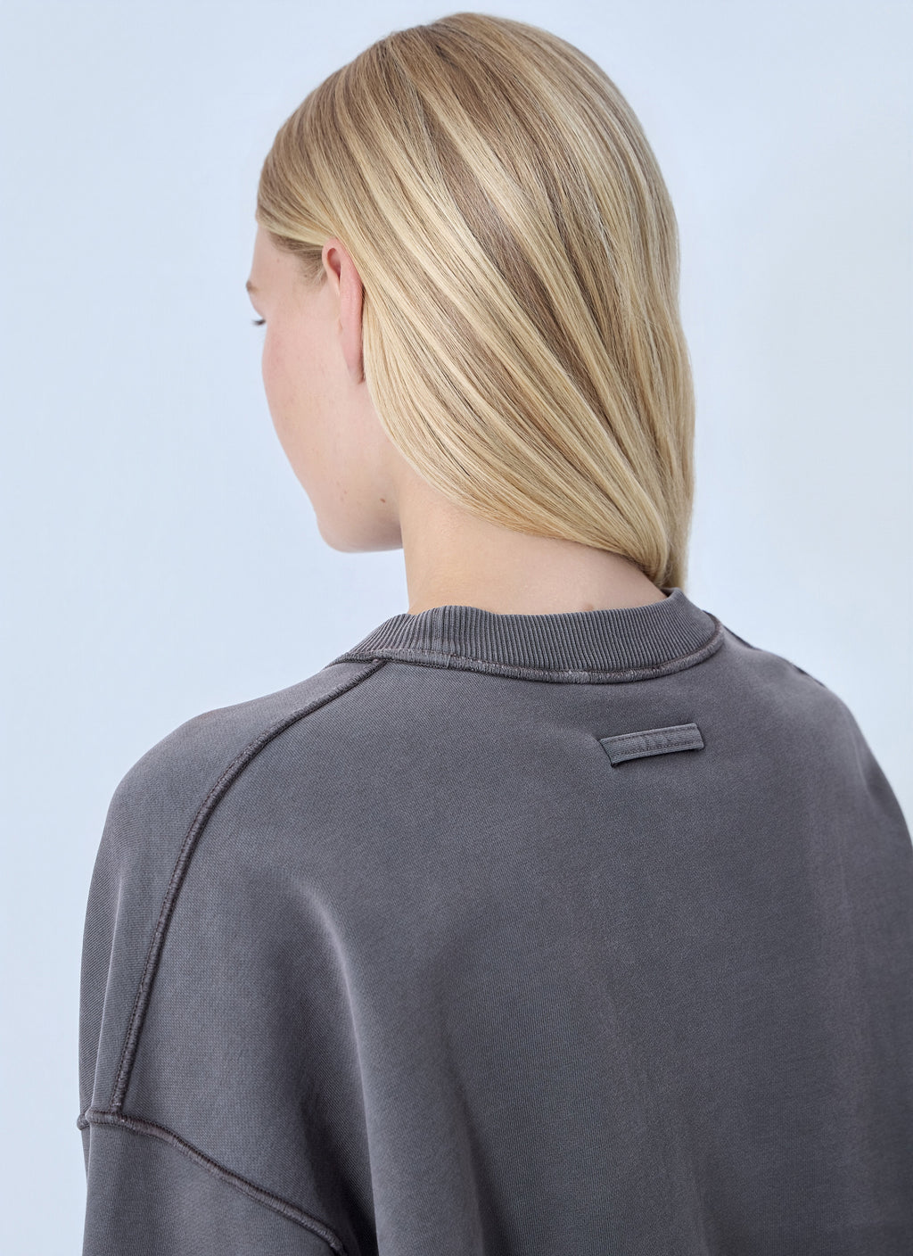 Fleece Embroidered Sweatshirt