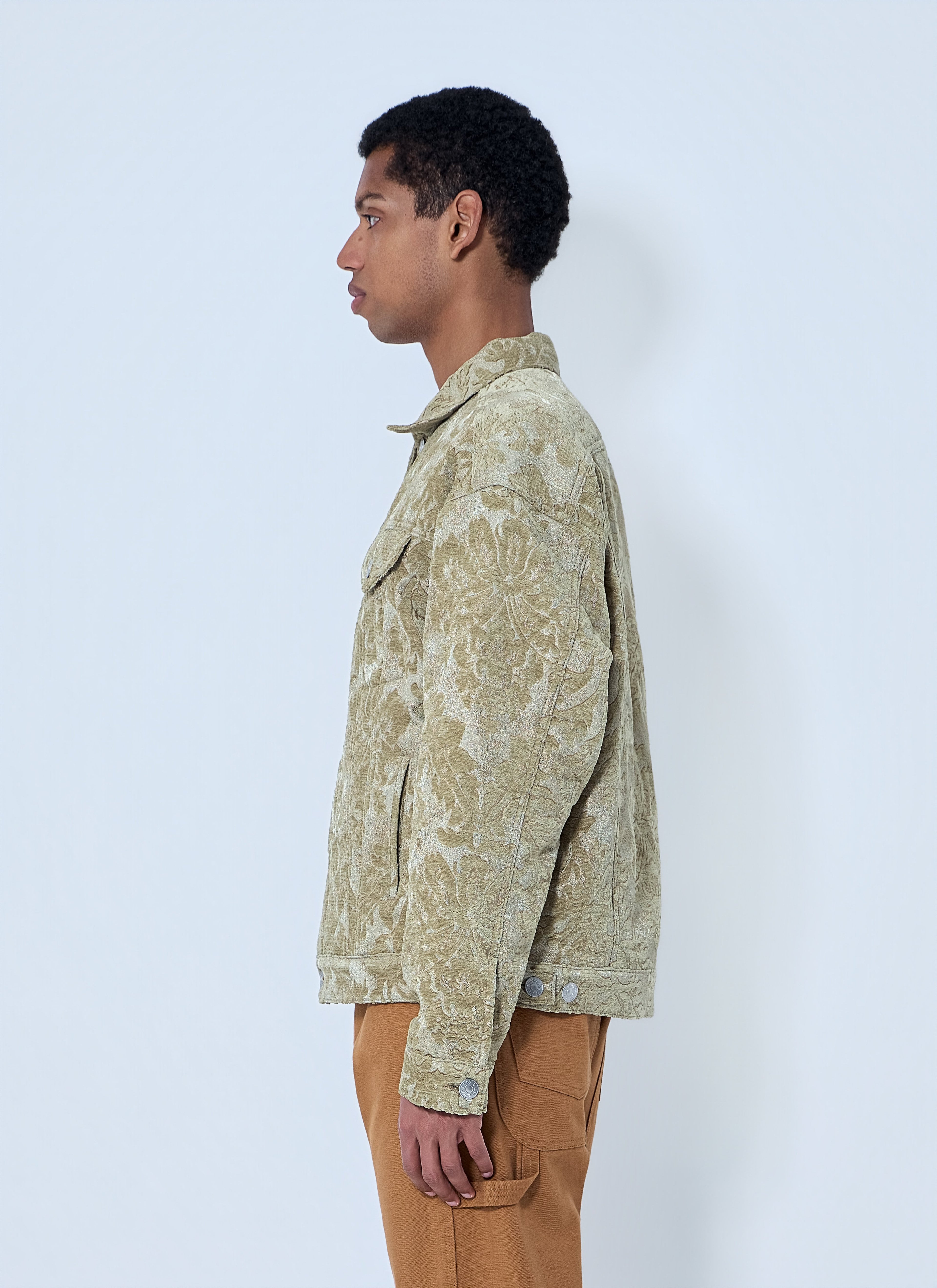 Patterned Denim Jacket