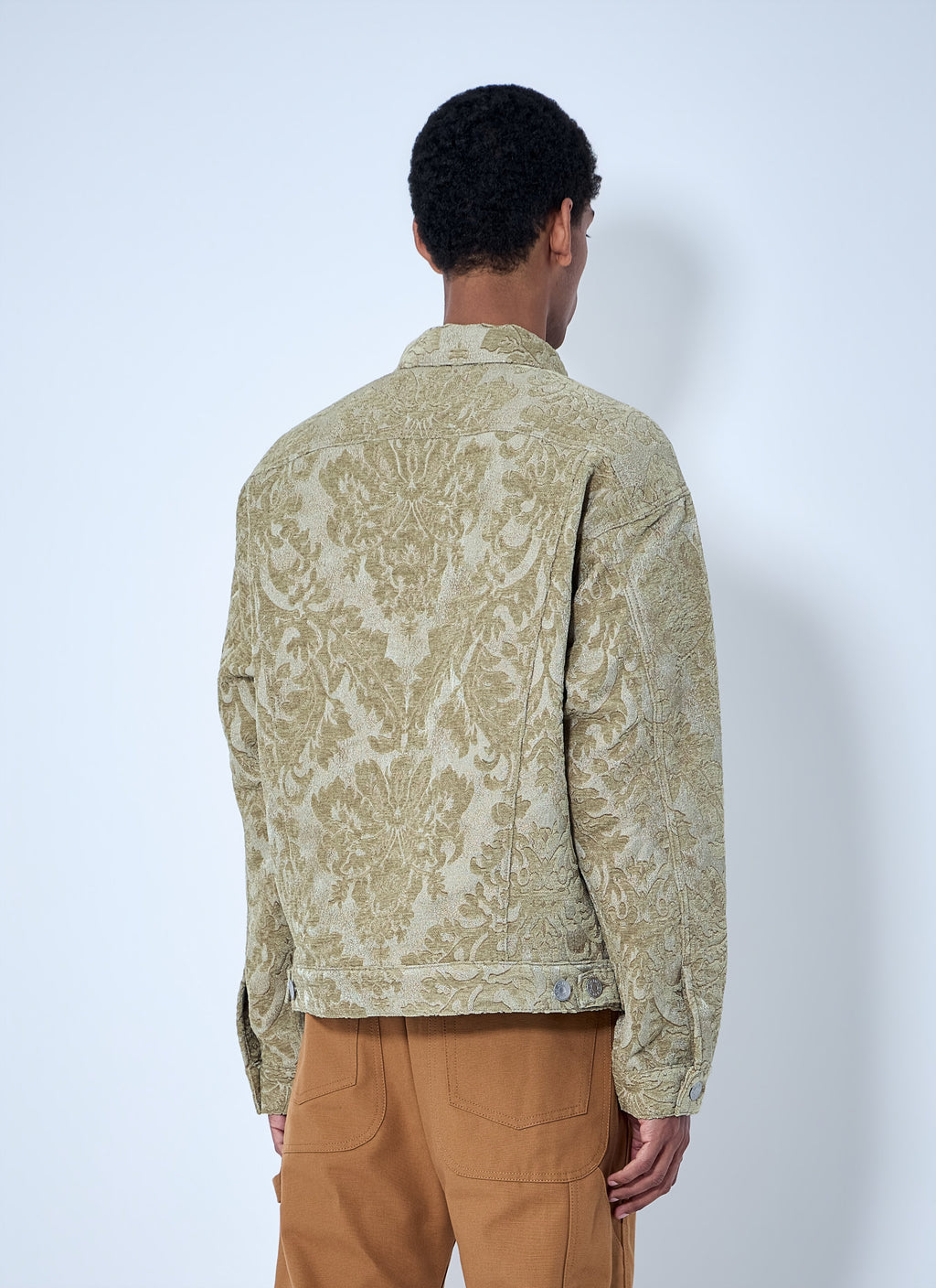 Patterned Denim Jacket