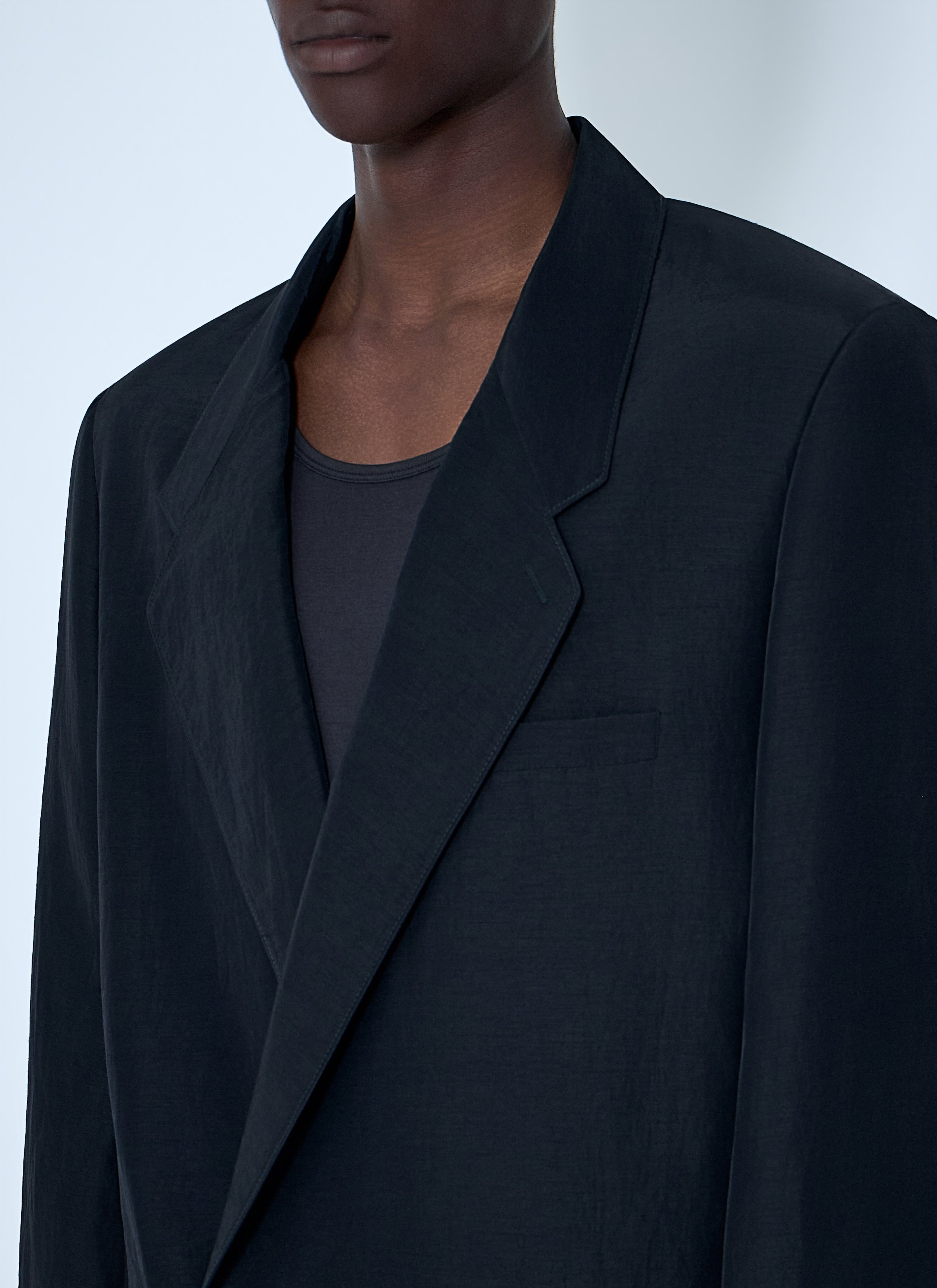 Double-Breasted Tailored Blazer