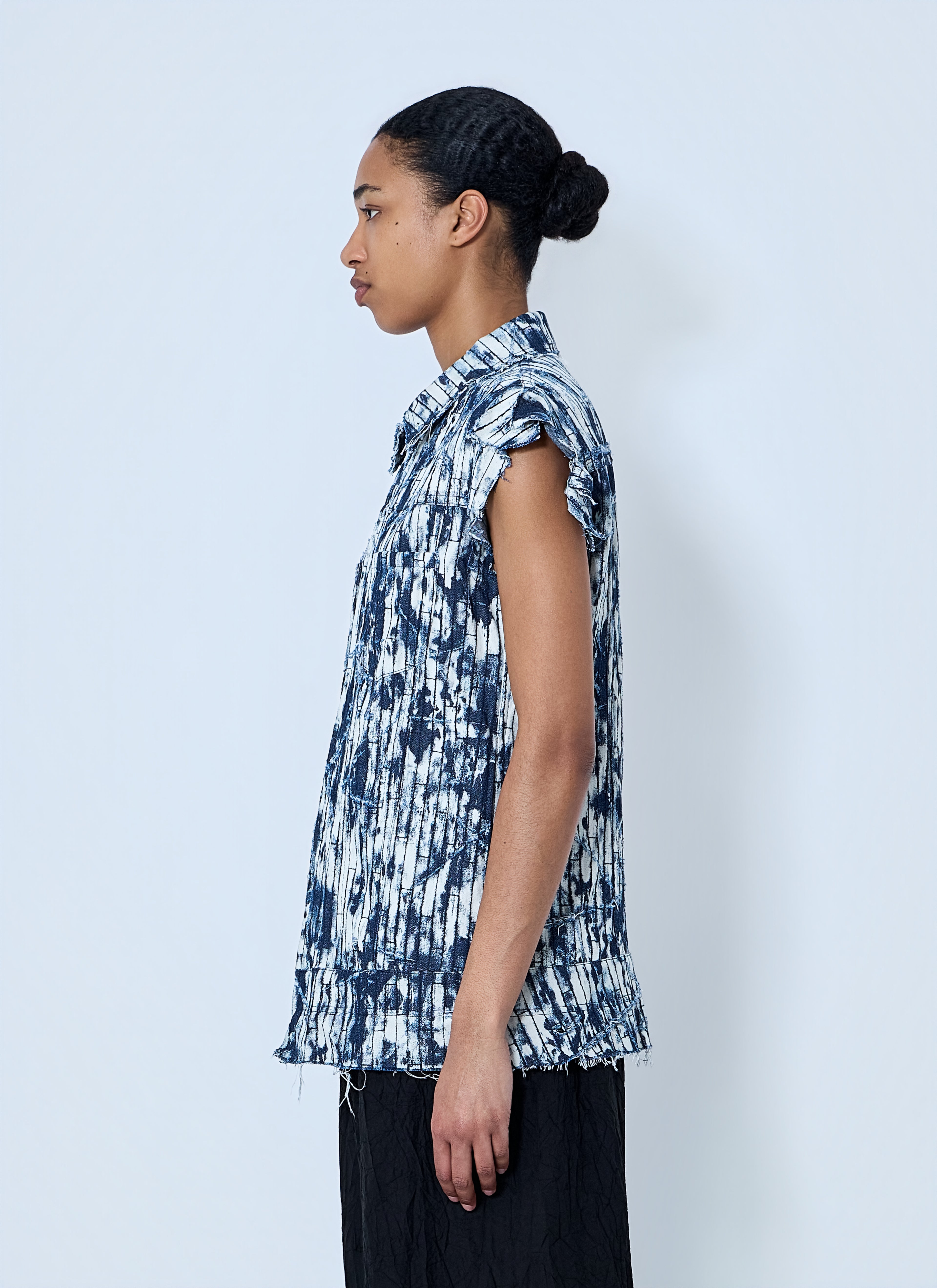 Sleeveless Blouson