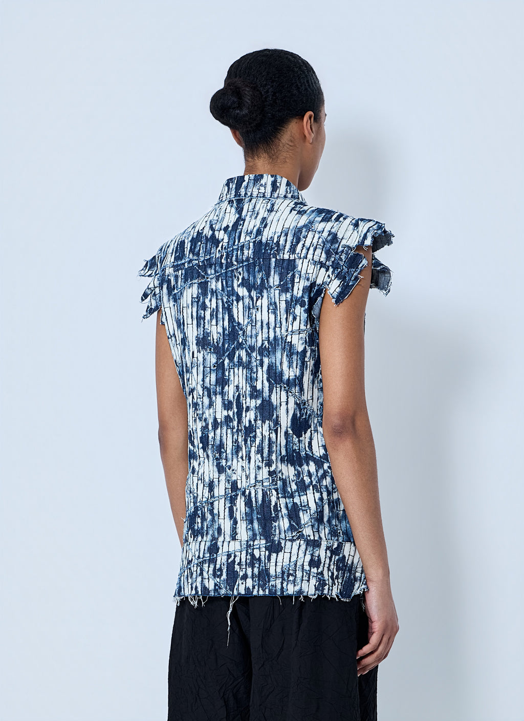 Sleeveless Blouson