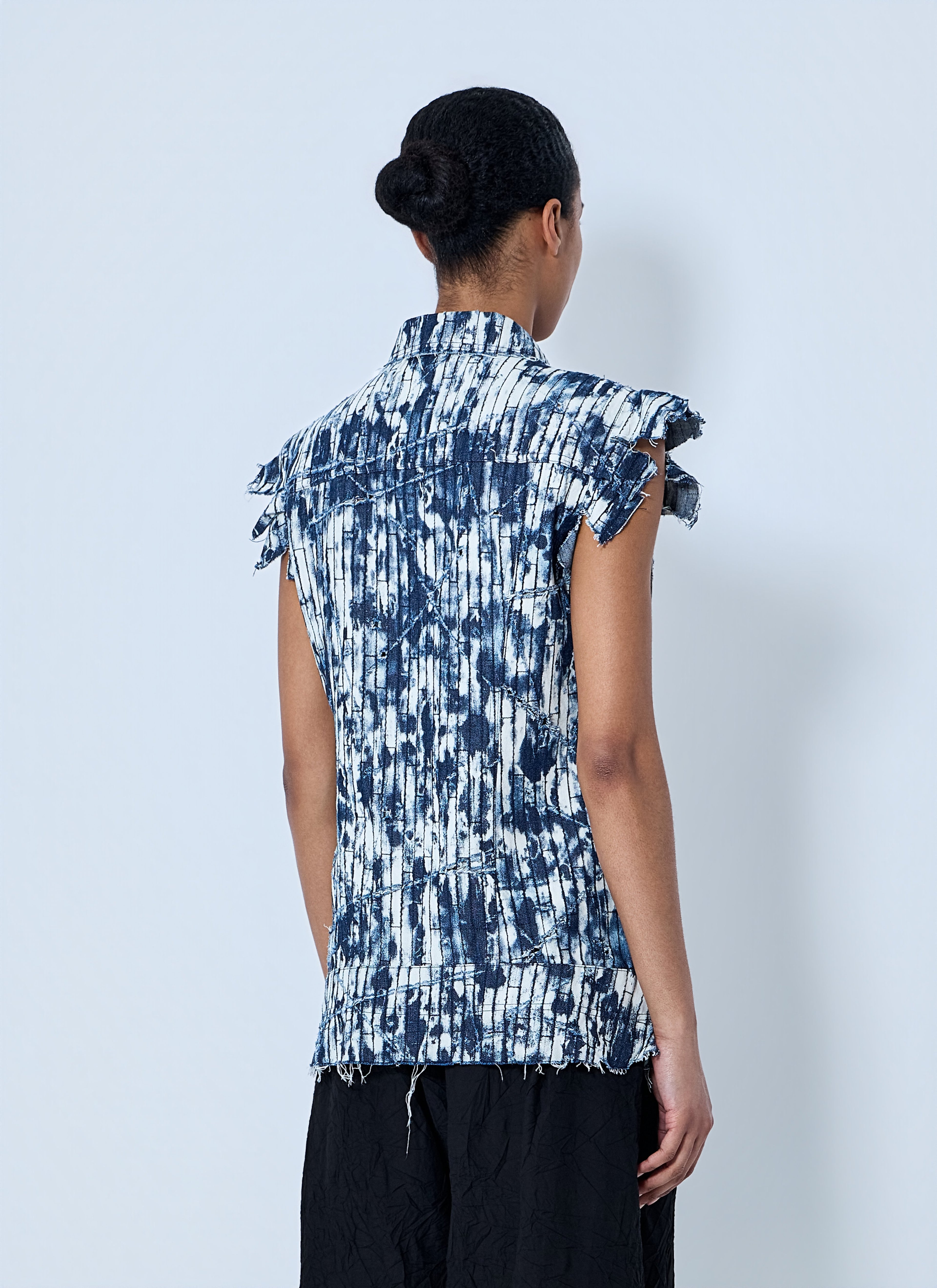 Sleeveless Blouson