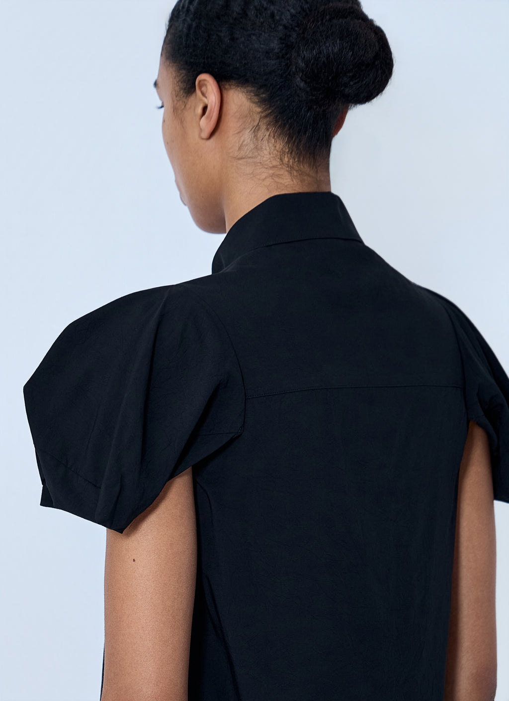 Twisted Sleeve Blouse
