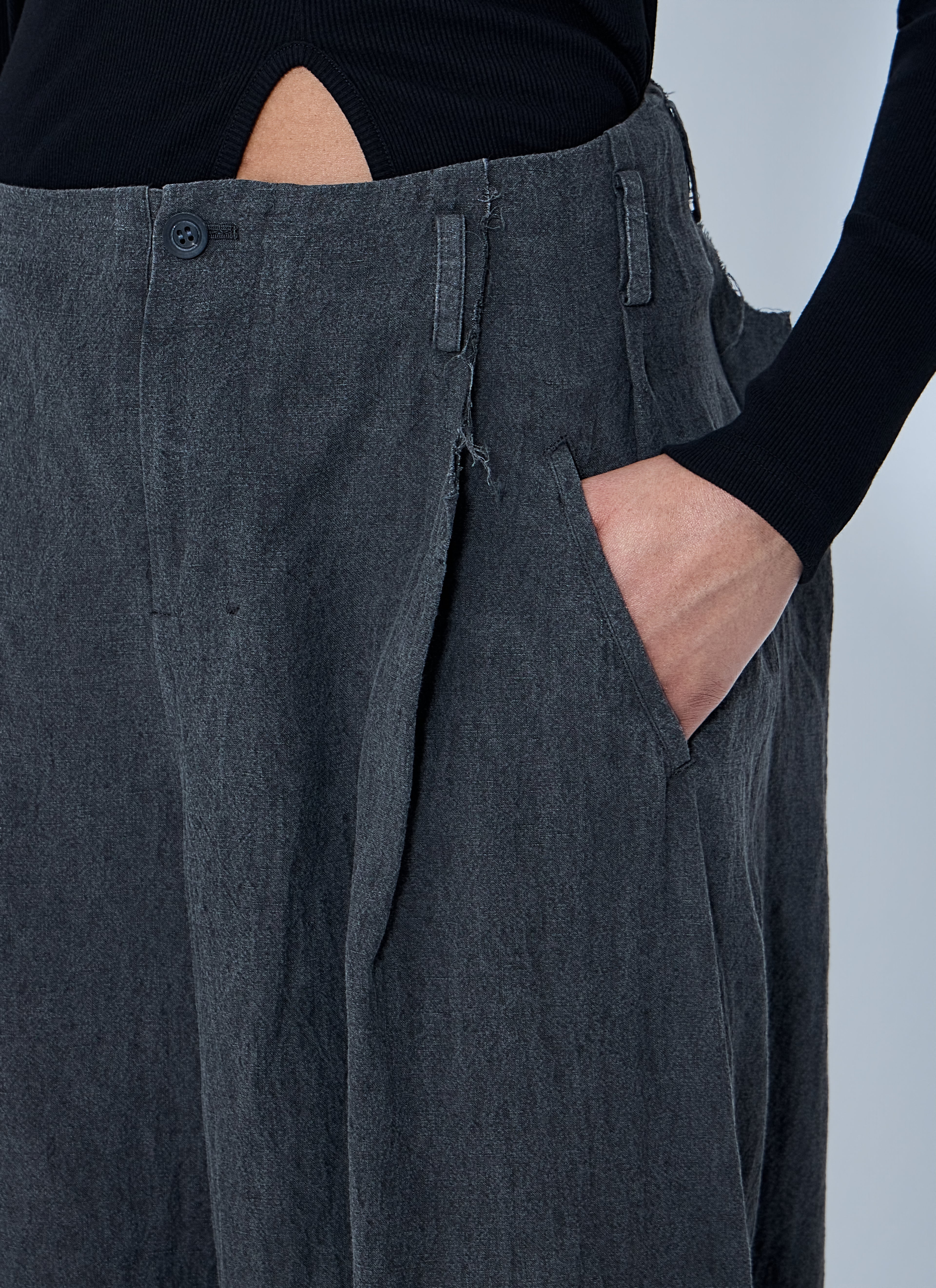 Tuck Wide Pants