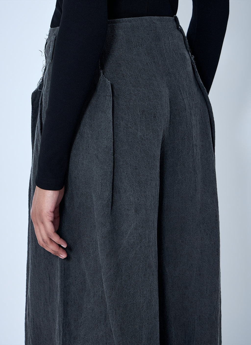 Tuck Wide Pants