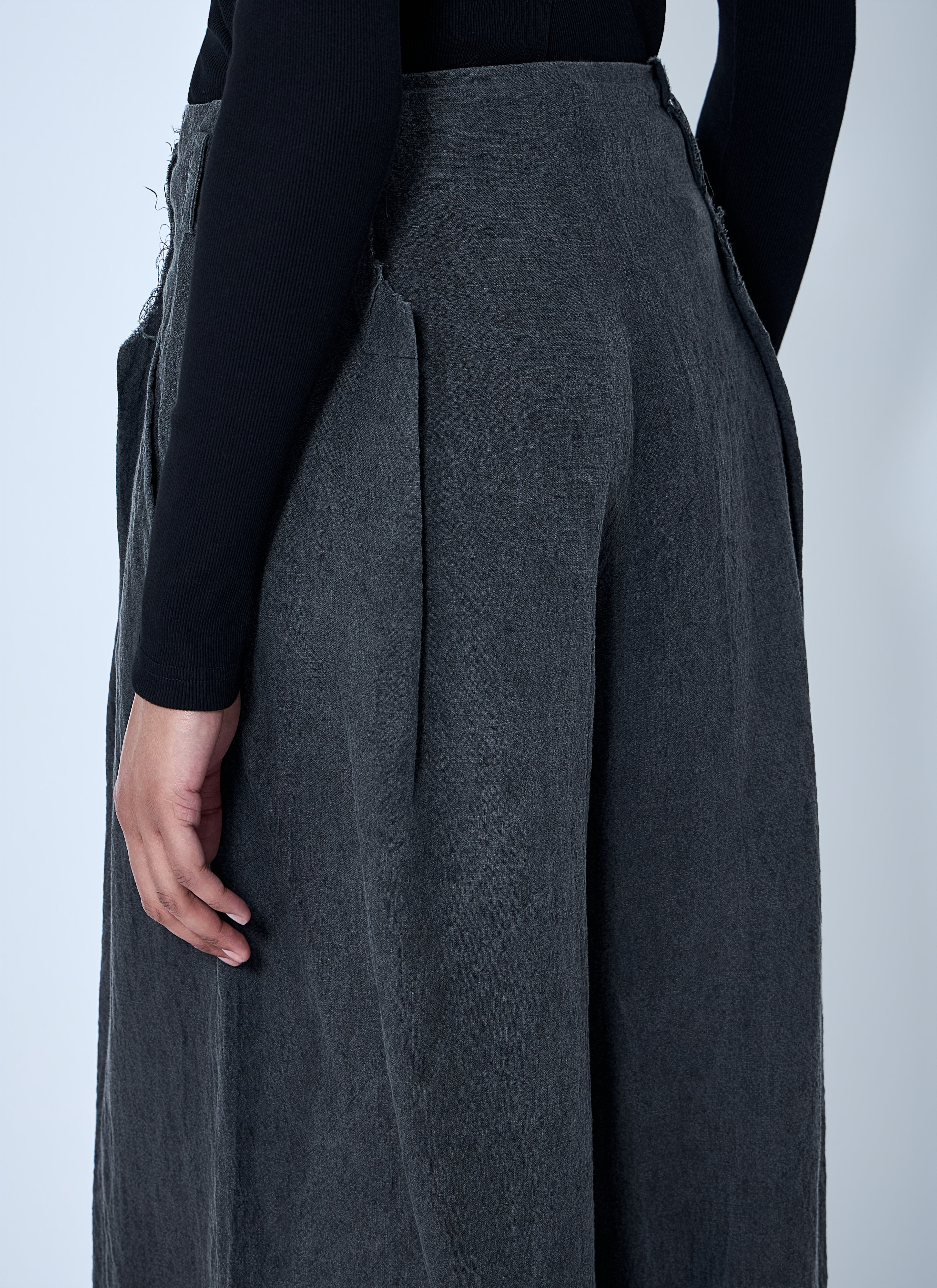 Tuck Wide Pants
