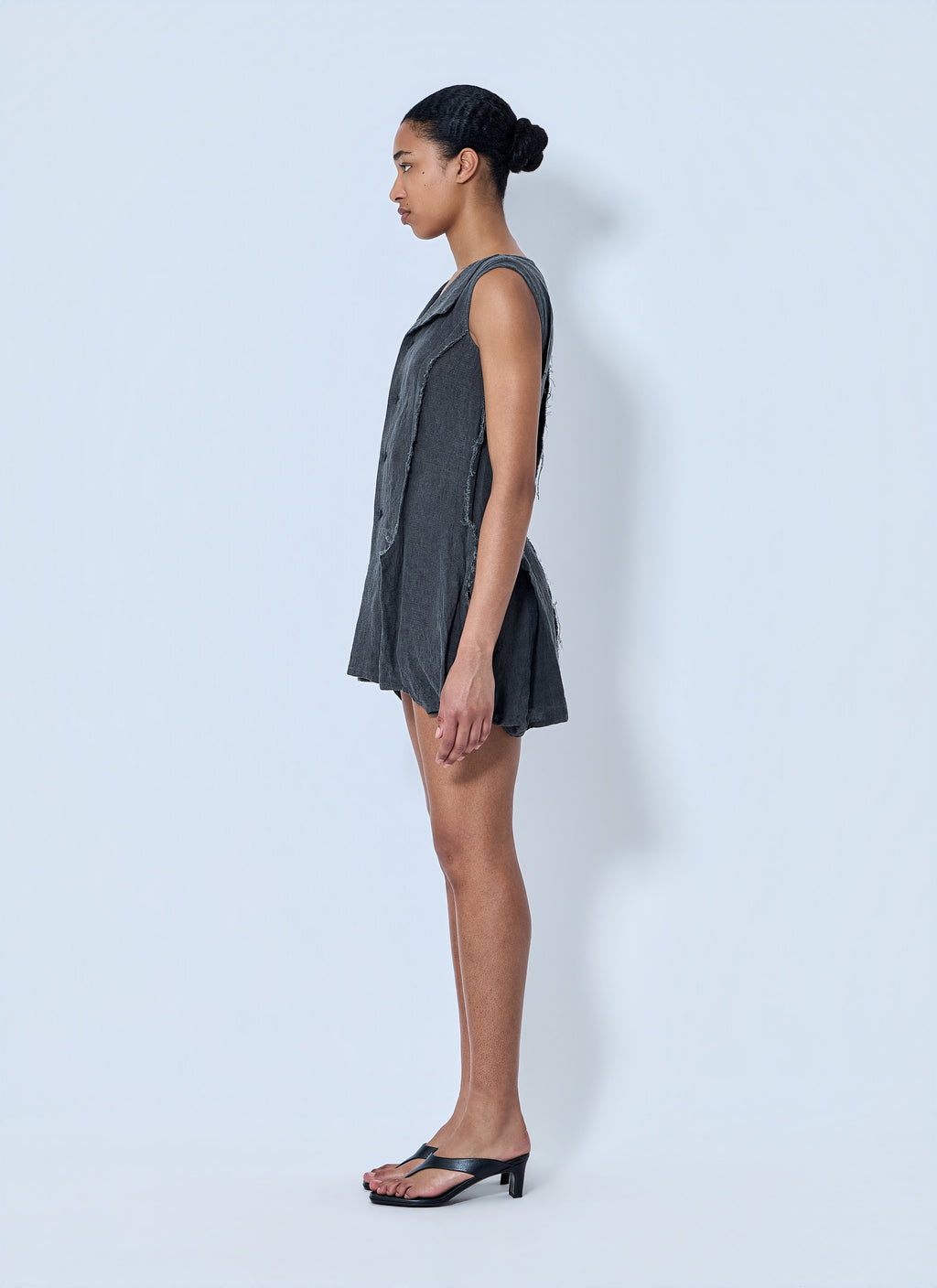 Hem Detail Vest