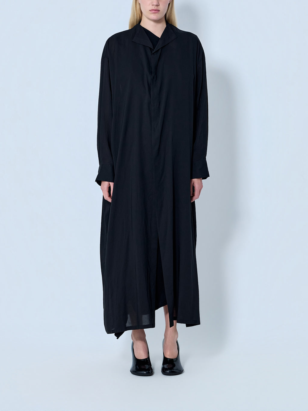 Backside Slit Long Coat