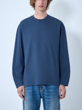 Ribbed Crewneck Long Sleeve Top