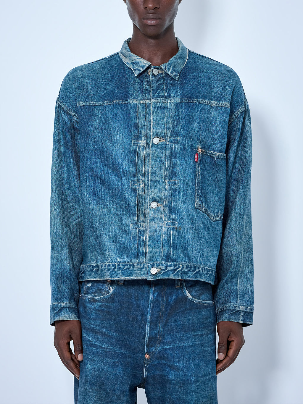x Levi's Strauss Linen Denim Jacket