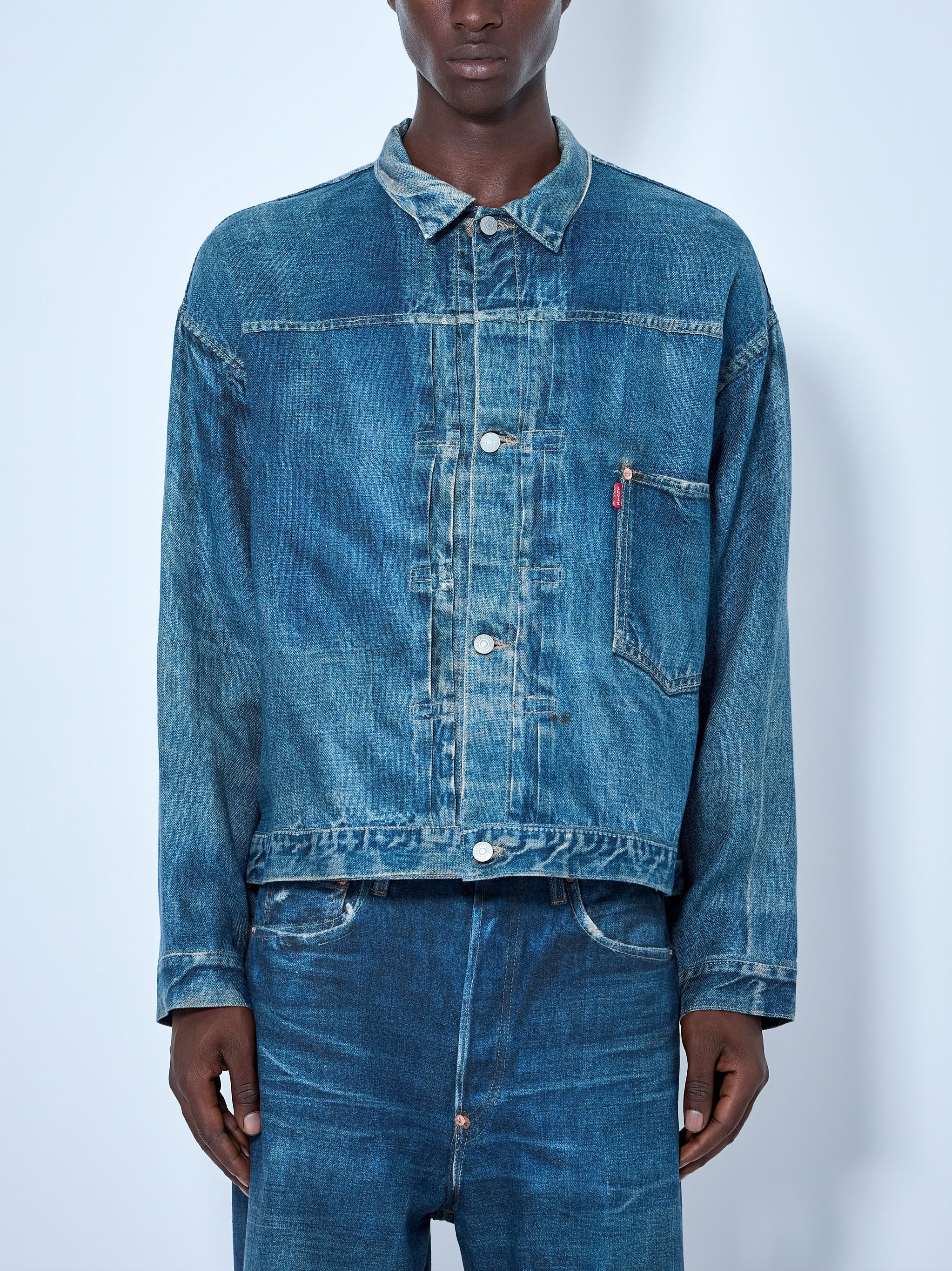 x Levi's Strauss Linen Denim Jacket