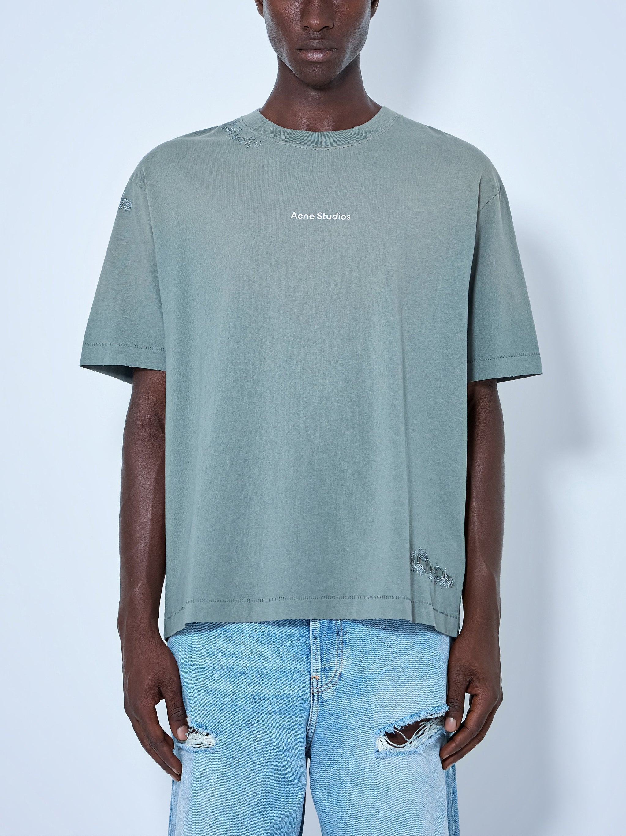 Logo Motif Cotton T-Shirt
