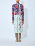 Floral Printed Midi Dress