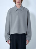 Oversized Polo Knit Jumper