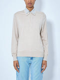 Layered Collar Knit Top