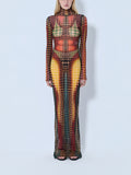 Re-Edition Long Dress High Neck