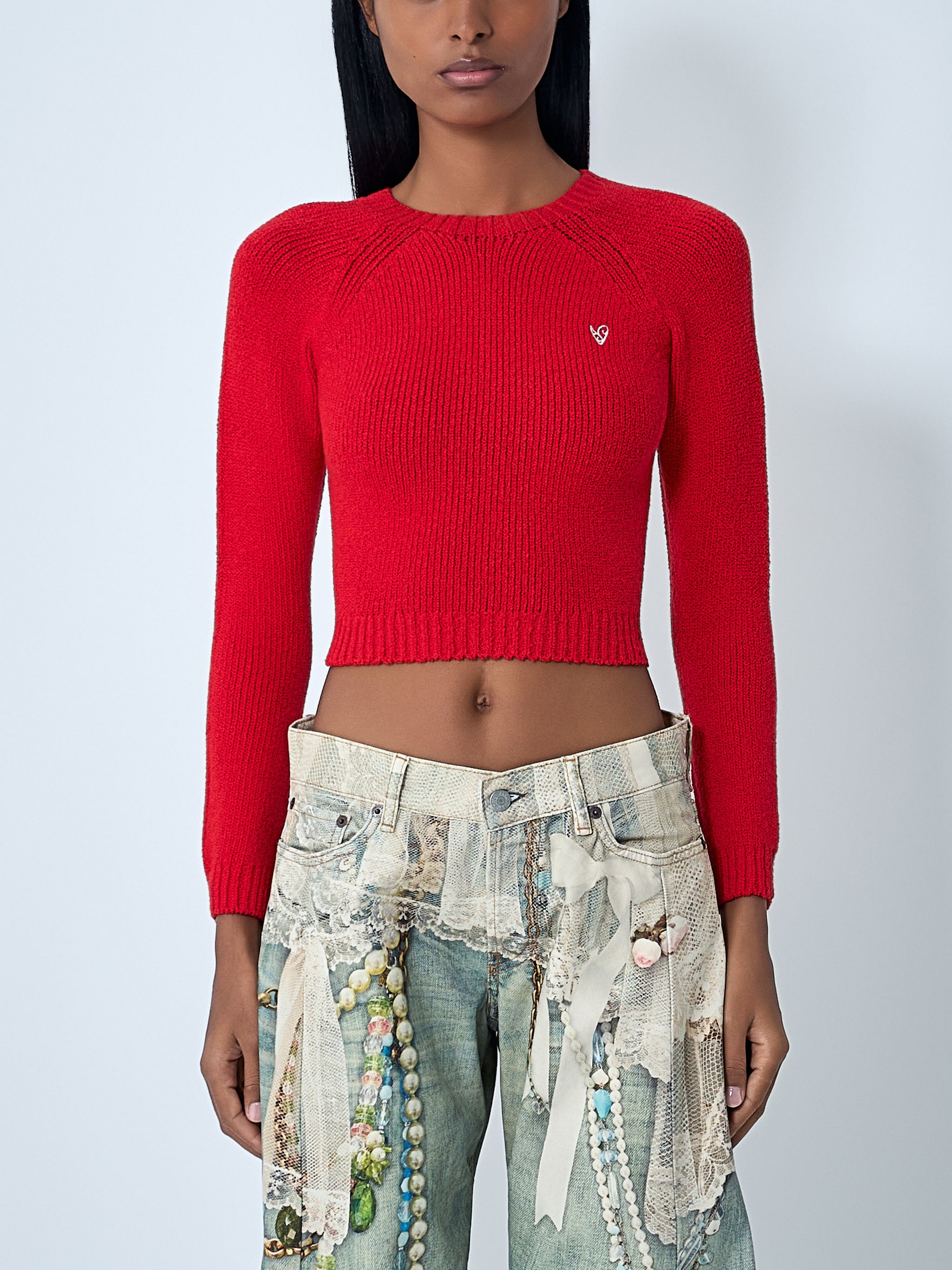 Logo Motif Sweater