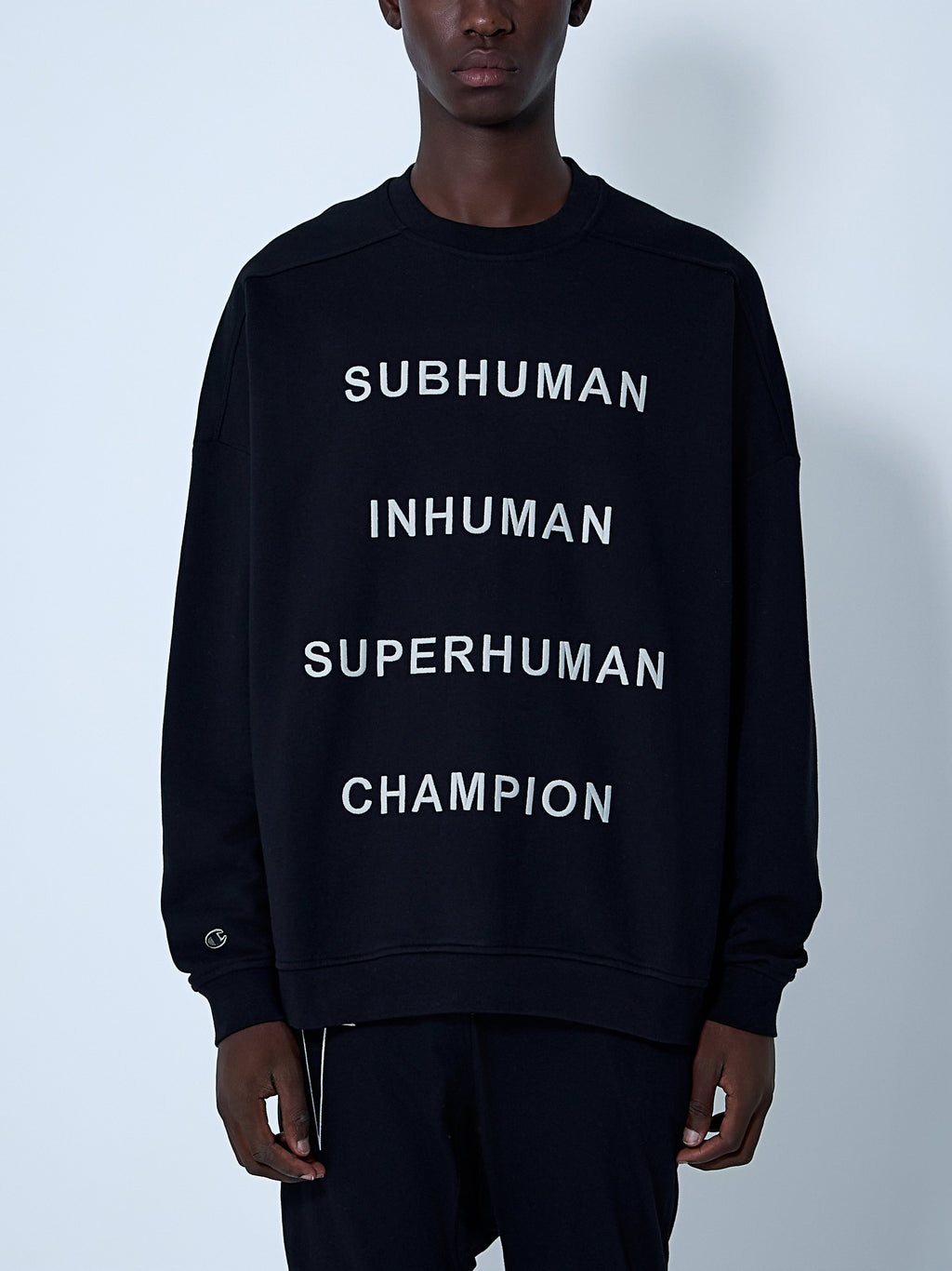 Text Print Sweatshirt