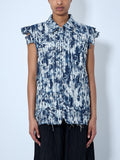Sleeveless Blouson