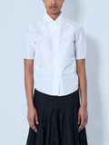 Short Sleeve Cotton Poplin Shirt
