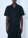 Pleat Short Sleeve Shirt