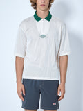 Quarter Zip Jersey Polo Shirt