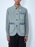 Contrast Pocket Work Jacket