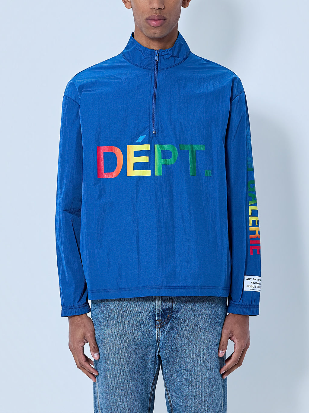 Half-Zip Logo Pullover