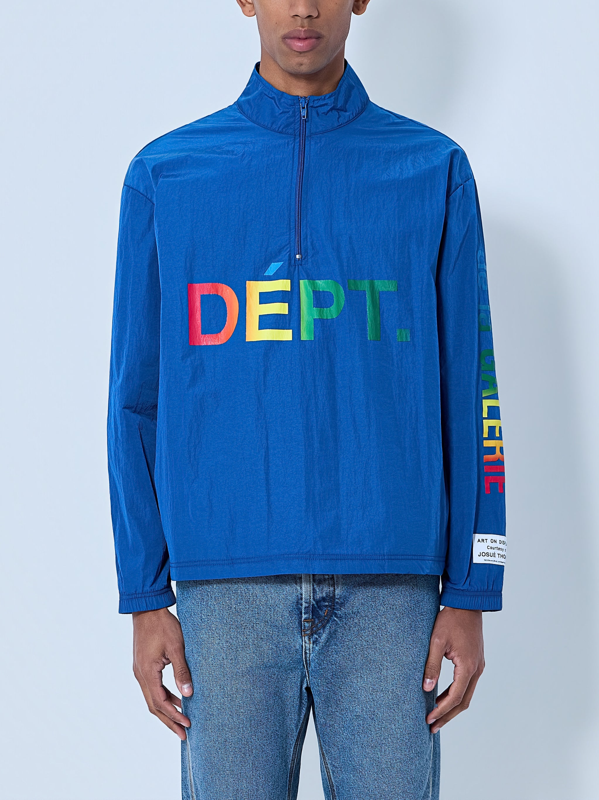 Half-Zip Logo Pullover