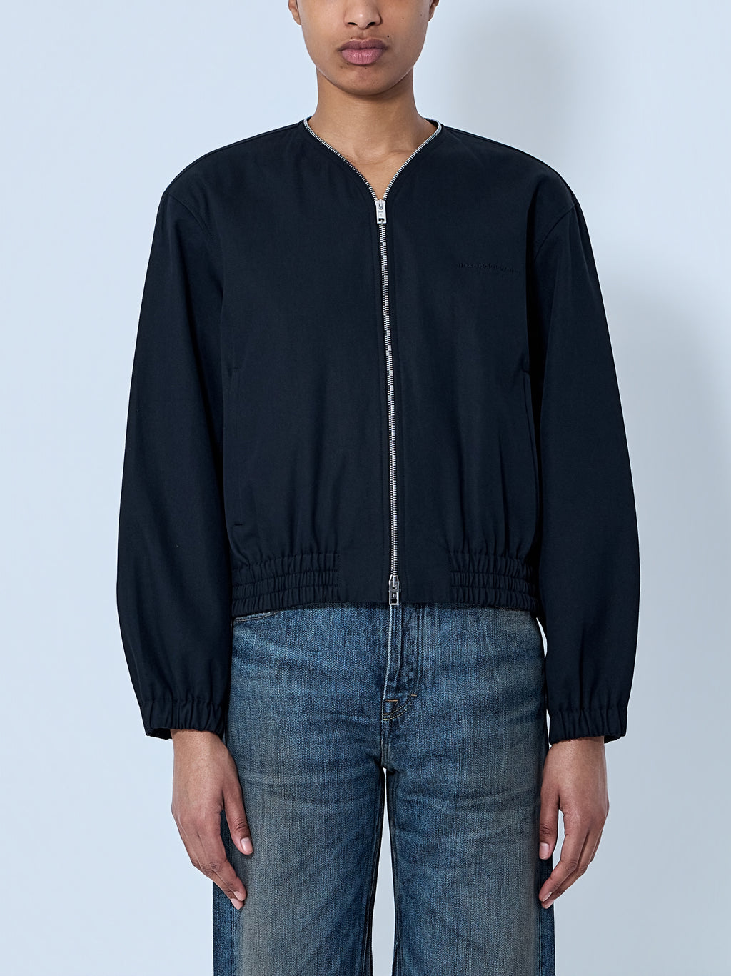 Zip-Up Bomber Jacket