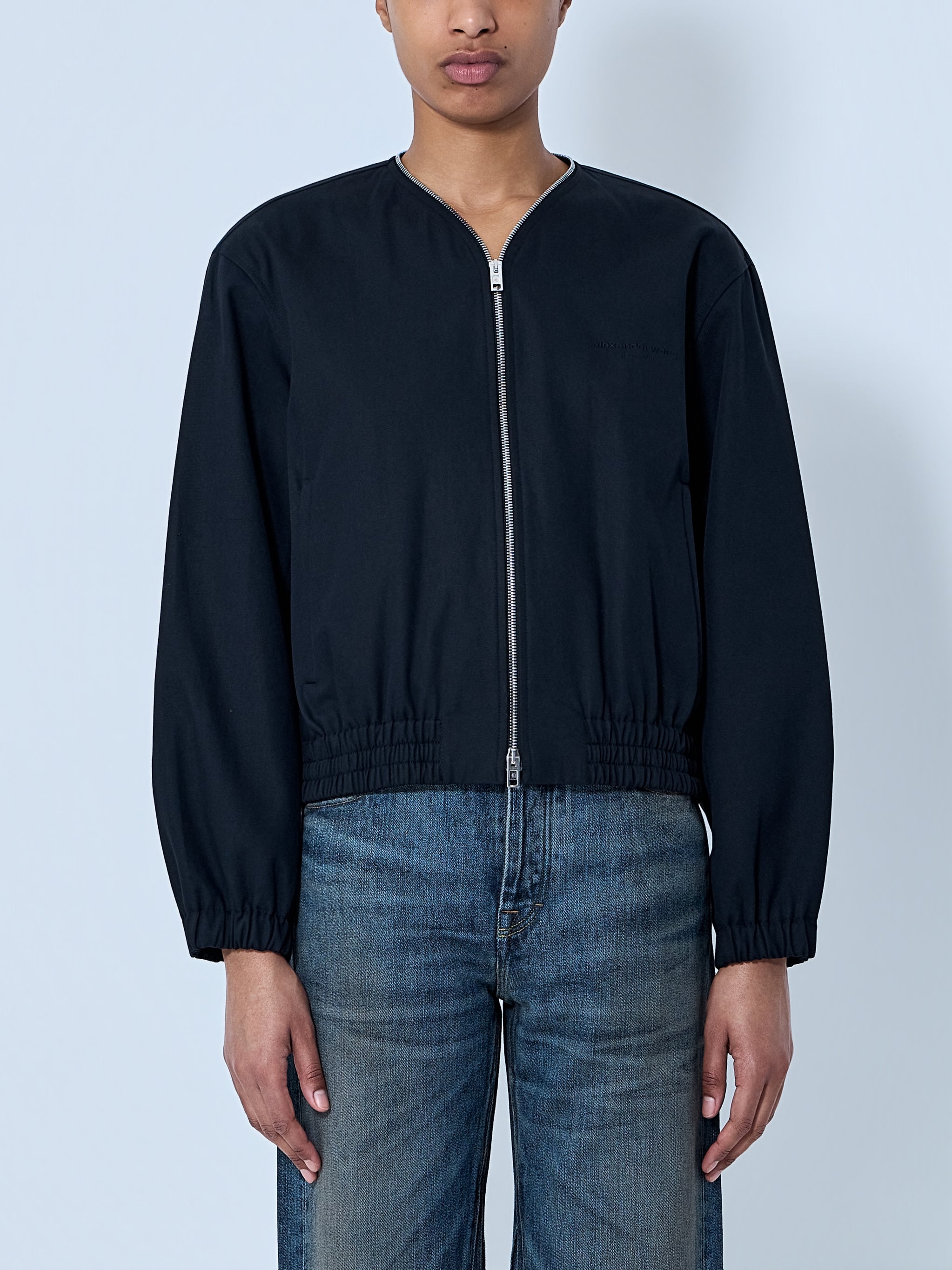 Zip-Up Bomber Jacket