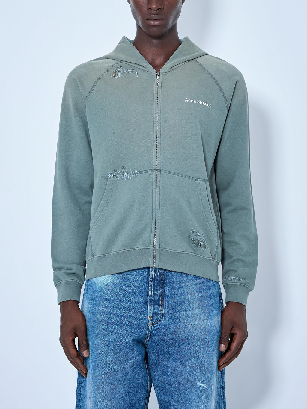 Mended Fleece Hoodie