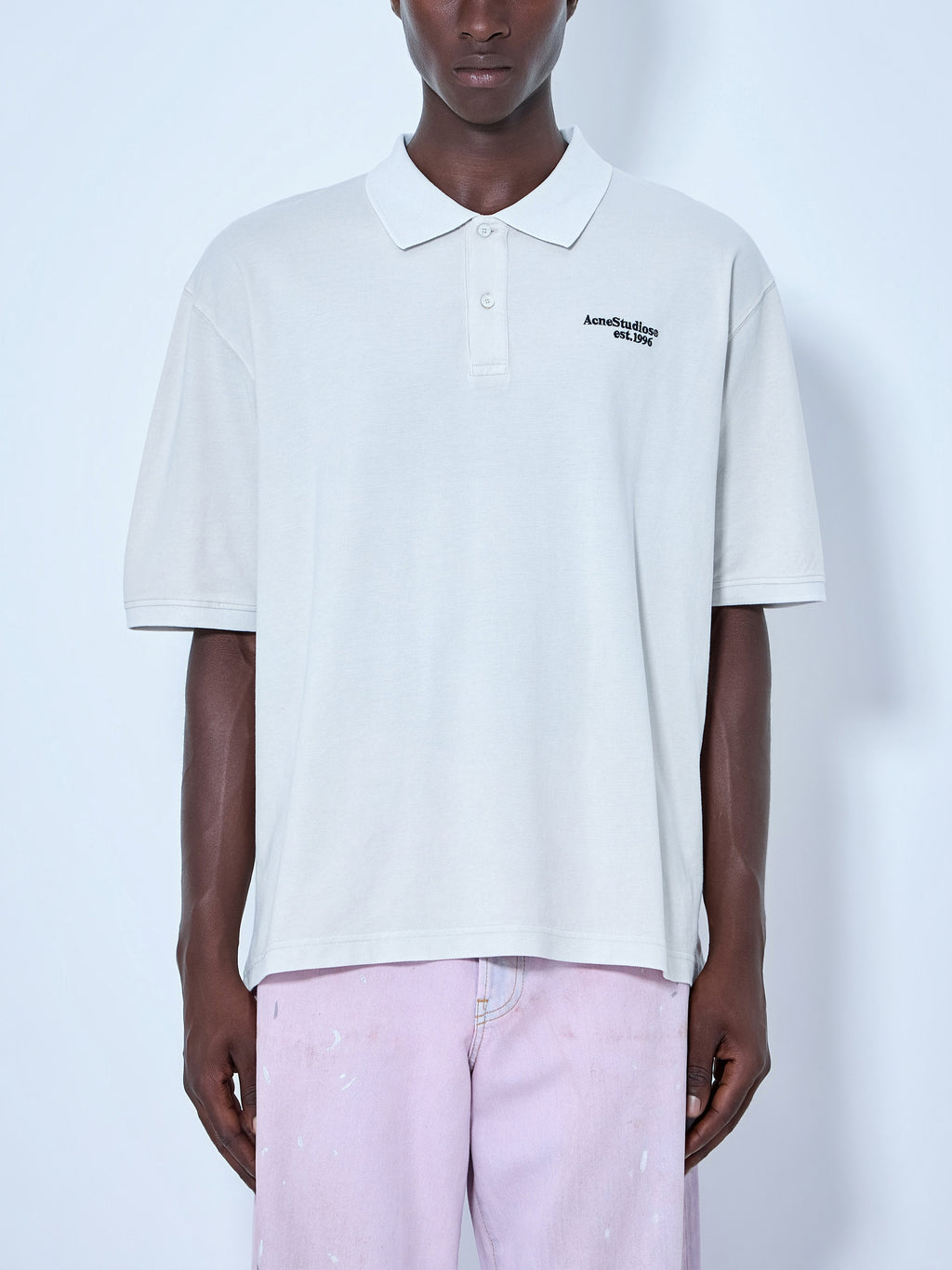 Washed Logo Polo Shirt