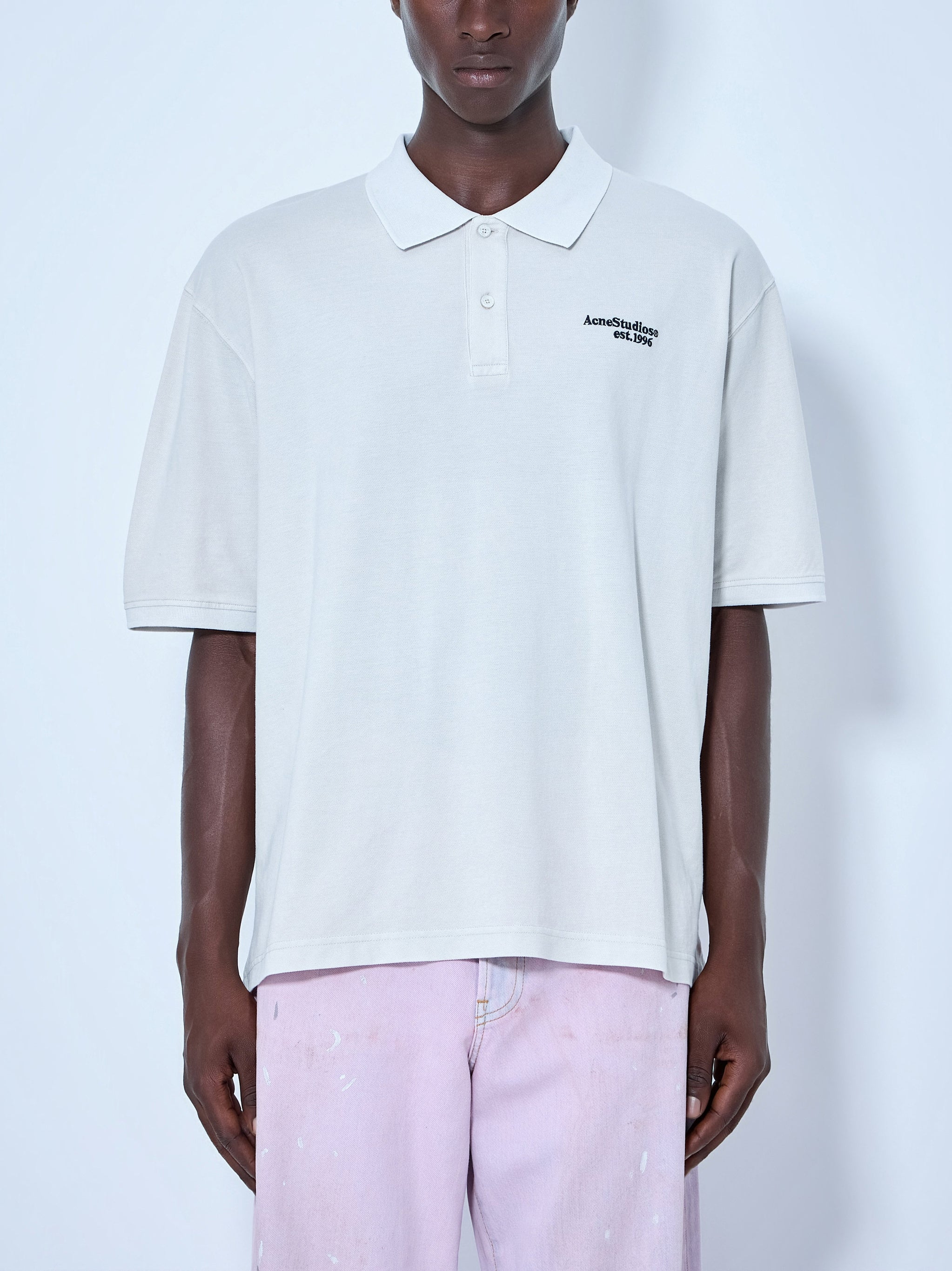 Washed Logo Polo Shirt