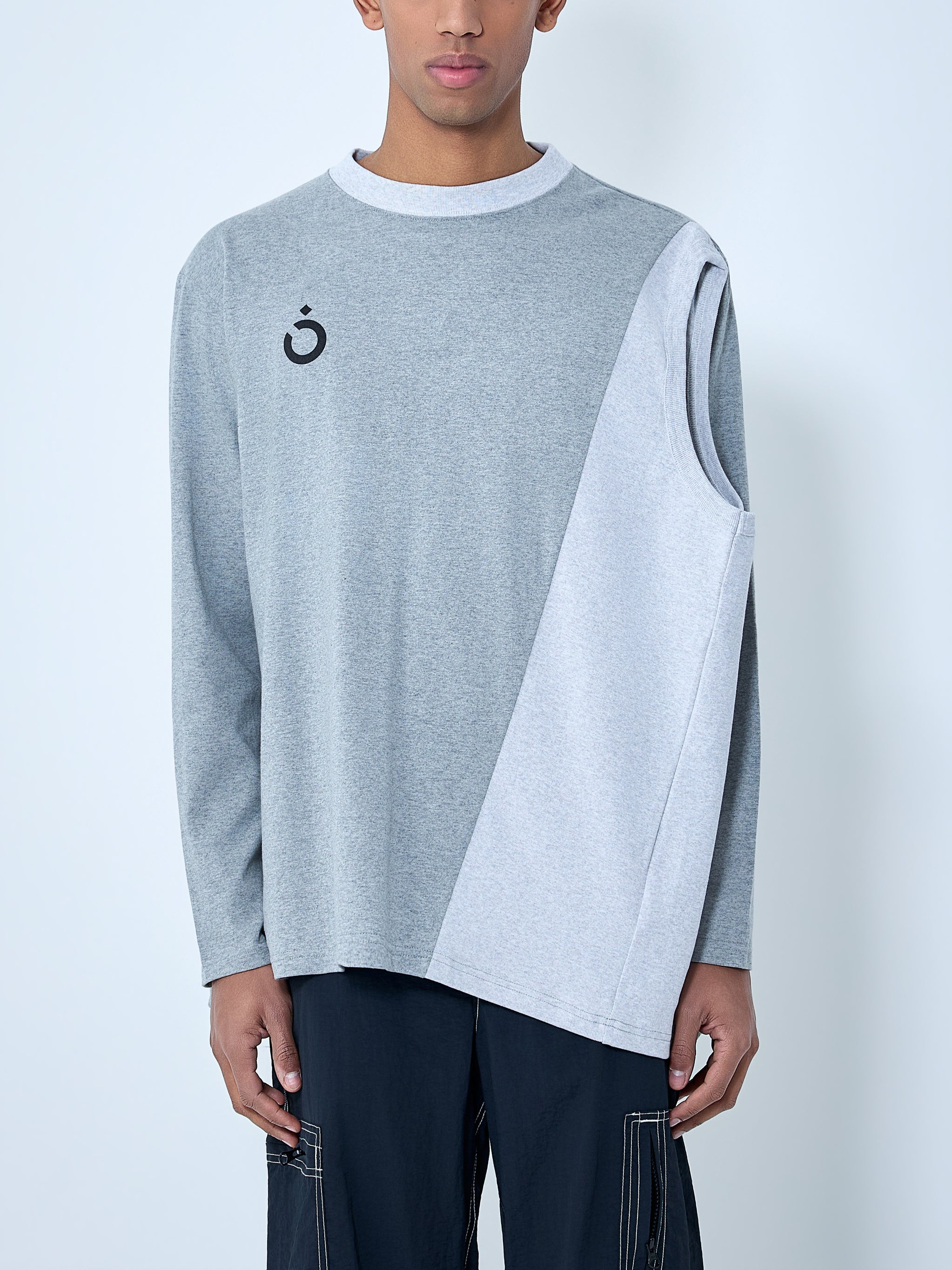 Asymmetrical Long Sleeve Top